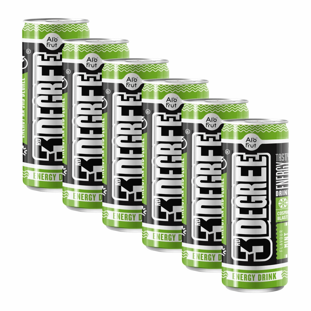 Alo Frut 3rd Degree Mint Flavour Energy Drink CAN 250ml | Tasty Instant Energy Sports Drink | Energy Ka 3rd Degree