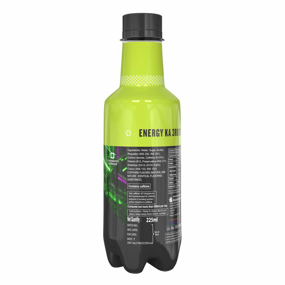 Alo Frut 3rd Degree Mint Flavour Energy Drink 225ml | Tasty Instant Energy sports Drink | Energy Ka 3rd Degree