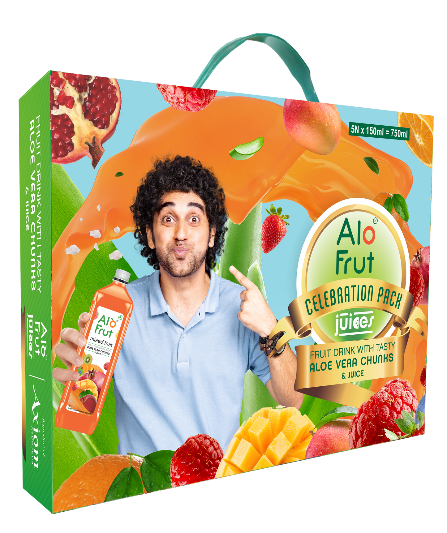 Alo Frut 150ml Gift Pack Front
