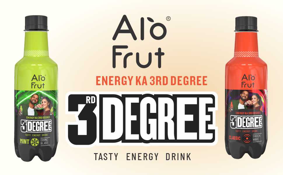 Alo Frut 3rd Degree Energy Drink 225ml (Pack of 48)