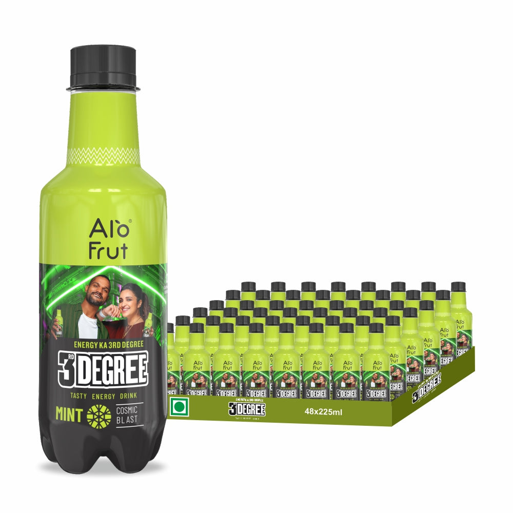 Alo Frut 3rd Degree Energy Drink 225ml (Pack of 48)