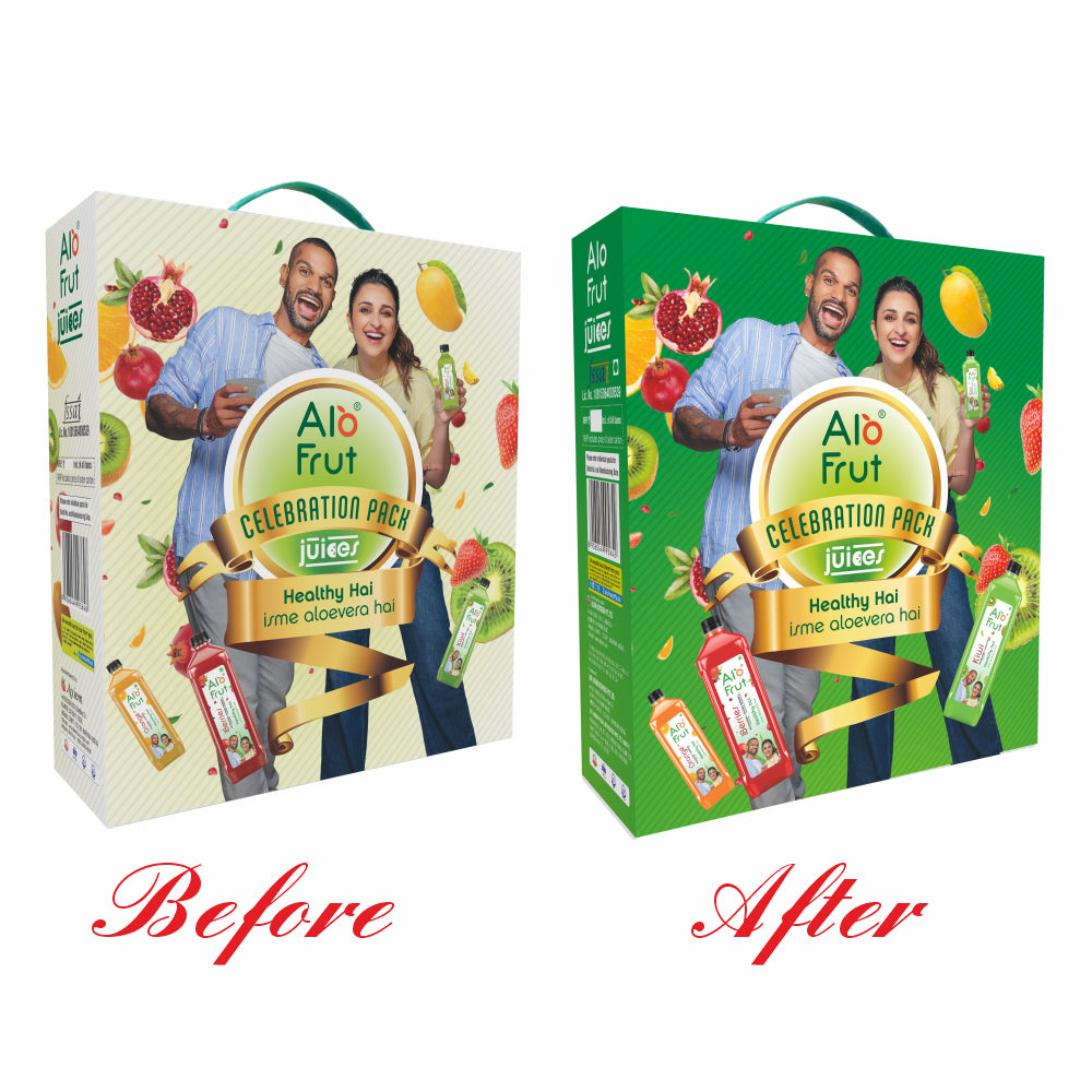 AloFrut Celebration Gift Pack 1000ml (Pack of 2)