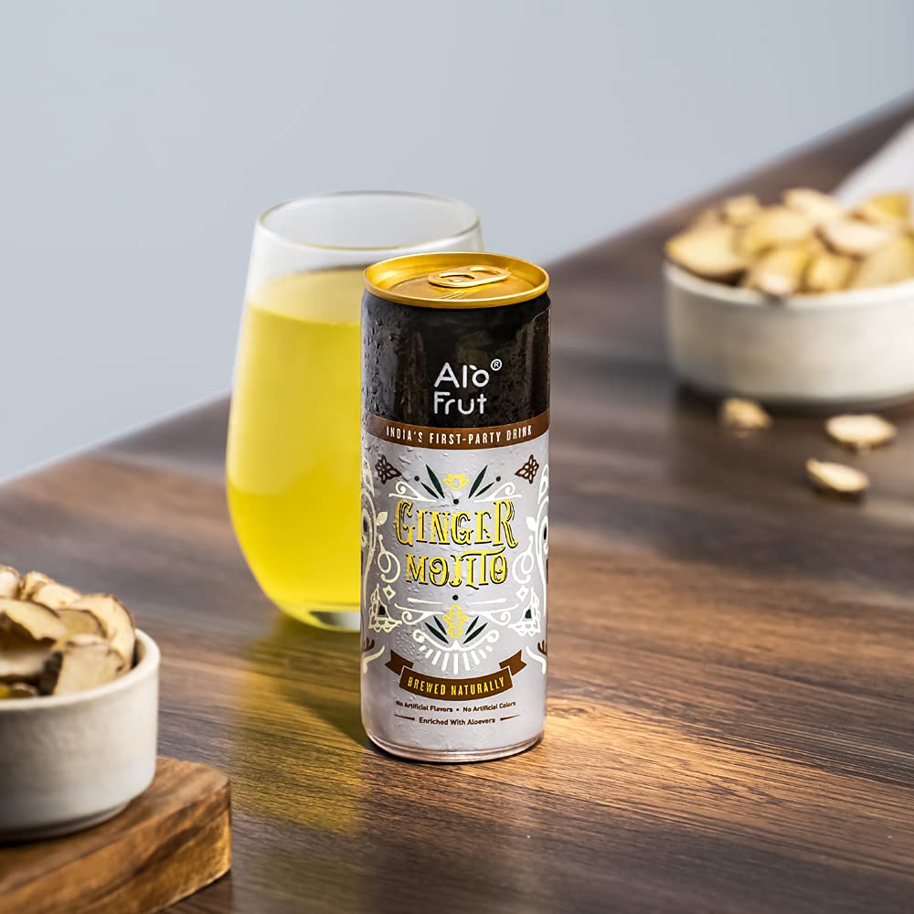 Alo Frut Ginger Mojito 250 ml Pack of 24