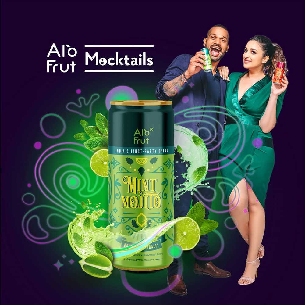 Alo Frut Mint Mojito 250 ml Pack of 24
