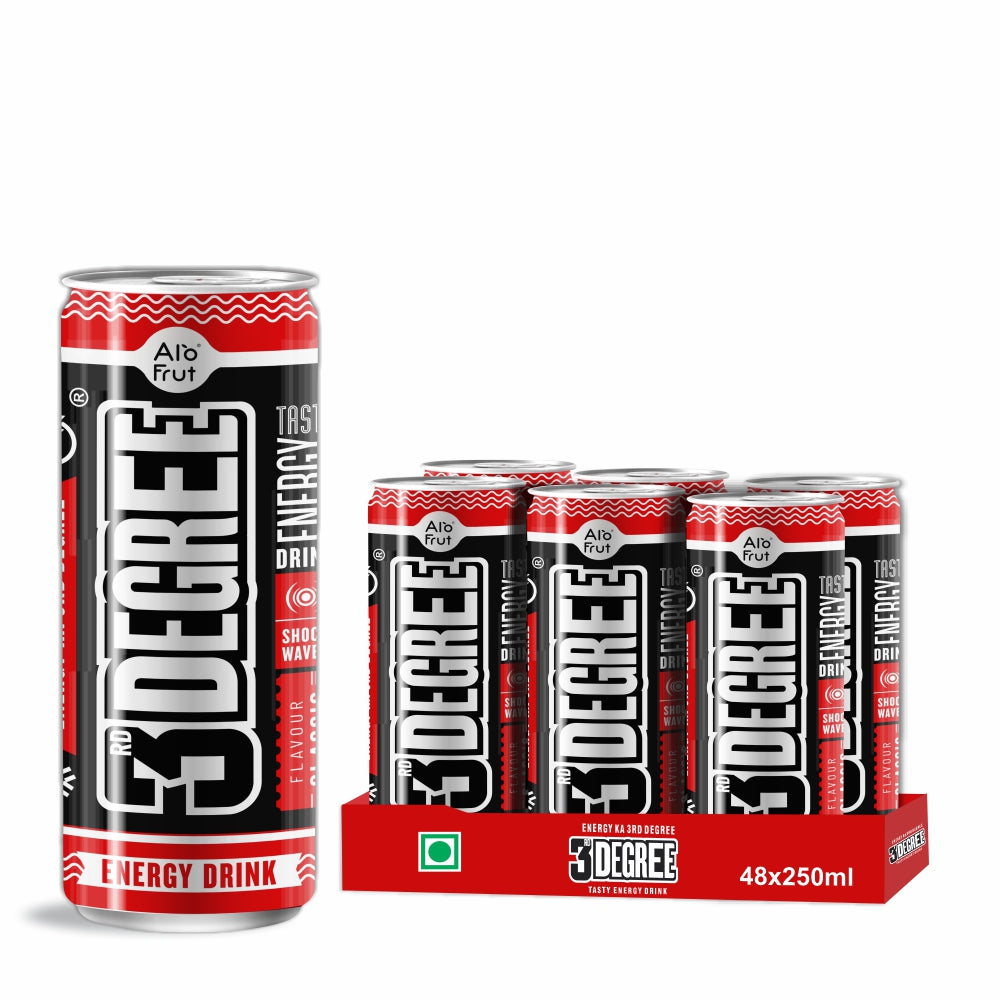 Alo Frut 3rd Degree Classic Flavour Energy Drink CAN 250ml