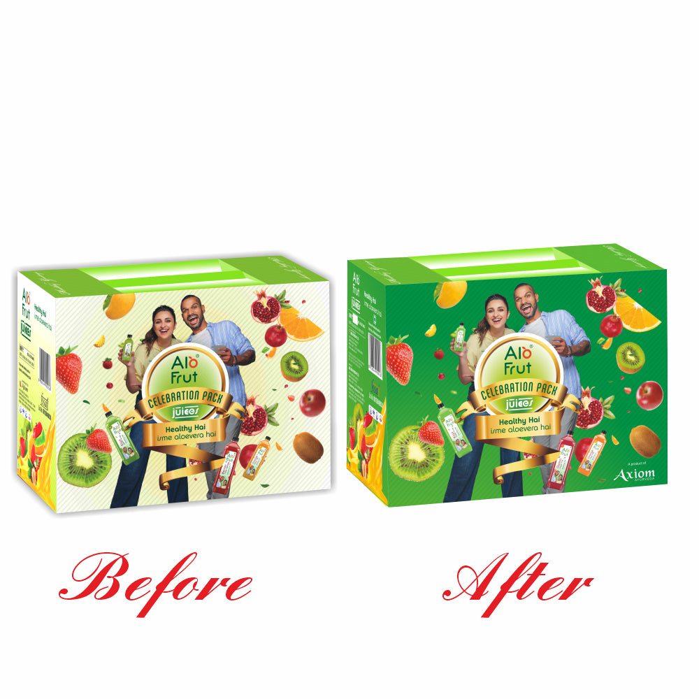 AloFrut Juices Celebration Gift Pack (1000ml x 3) (Pack of 4)