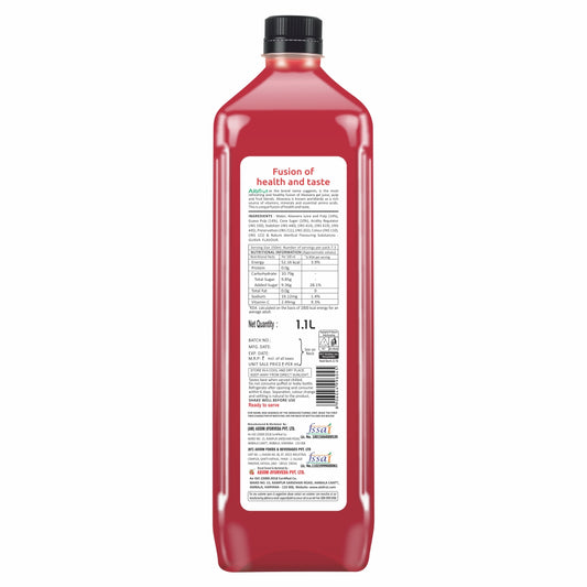 Alo frut Guava Juice 300ml Back