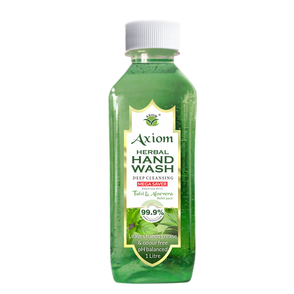 Axiom Herbal Hand Wash 1000ml Pack of (3)