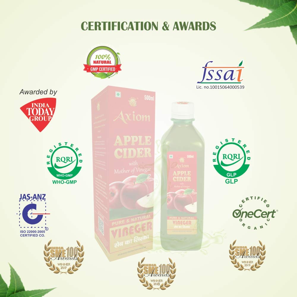 Axiom Apple Cider with Mother of Vinegar - 500ML