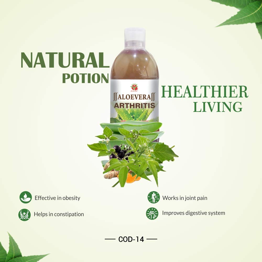Axiom Artho Care Combo of Cod-14 1 Ltr & Nirgundi Juice 500 ml