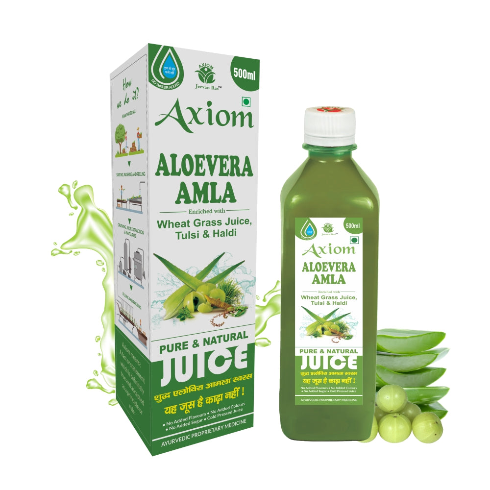Axiom Jeevan Ras Aloevera Amla Juice - Main Image