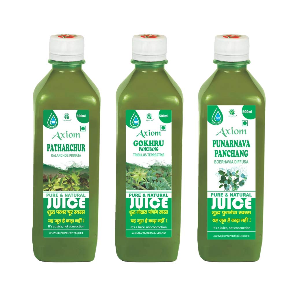 Axiom Jeevan Ras Patharchur, Gokhru and Punarnava Juice