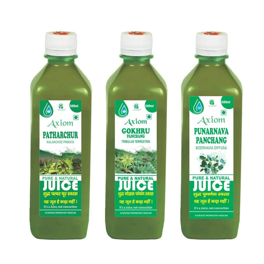 Axiom Jeevan Ras Patharchur, Gokhru and Punarnava Juice