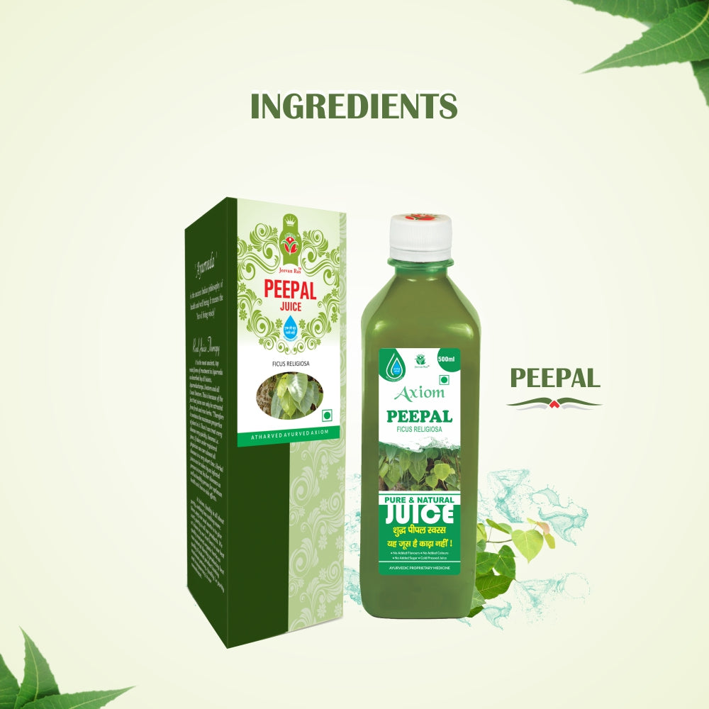 Axiom Peepal Juice Ingredients