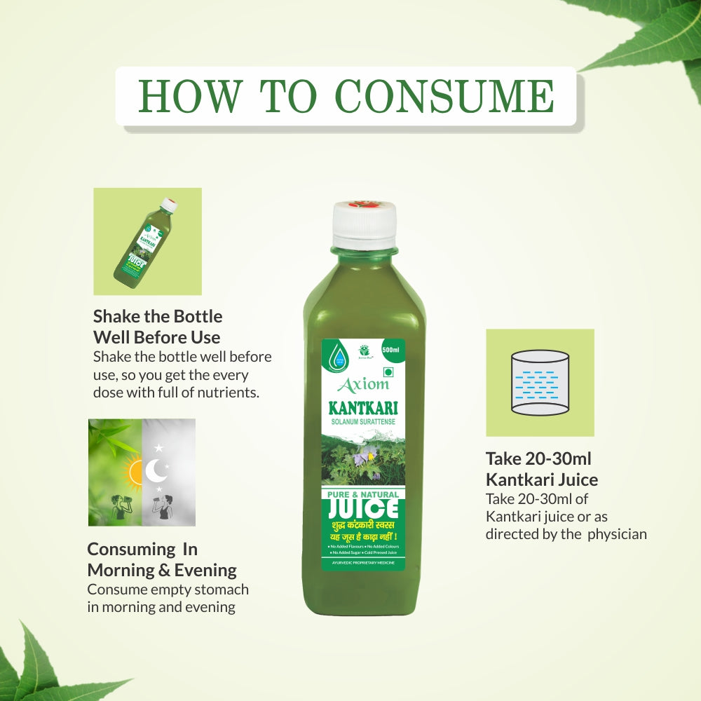 Jeevan Ras Axiom Kantkari Juice 500ml
