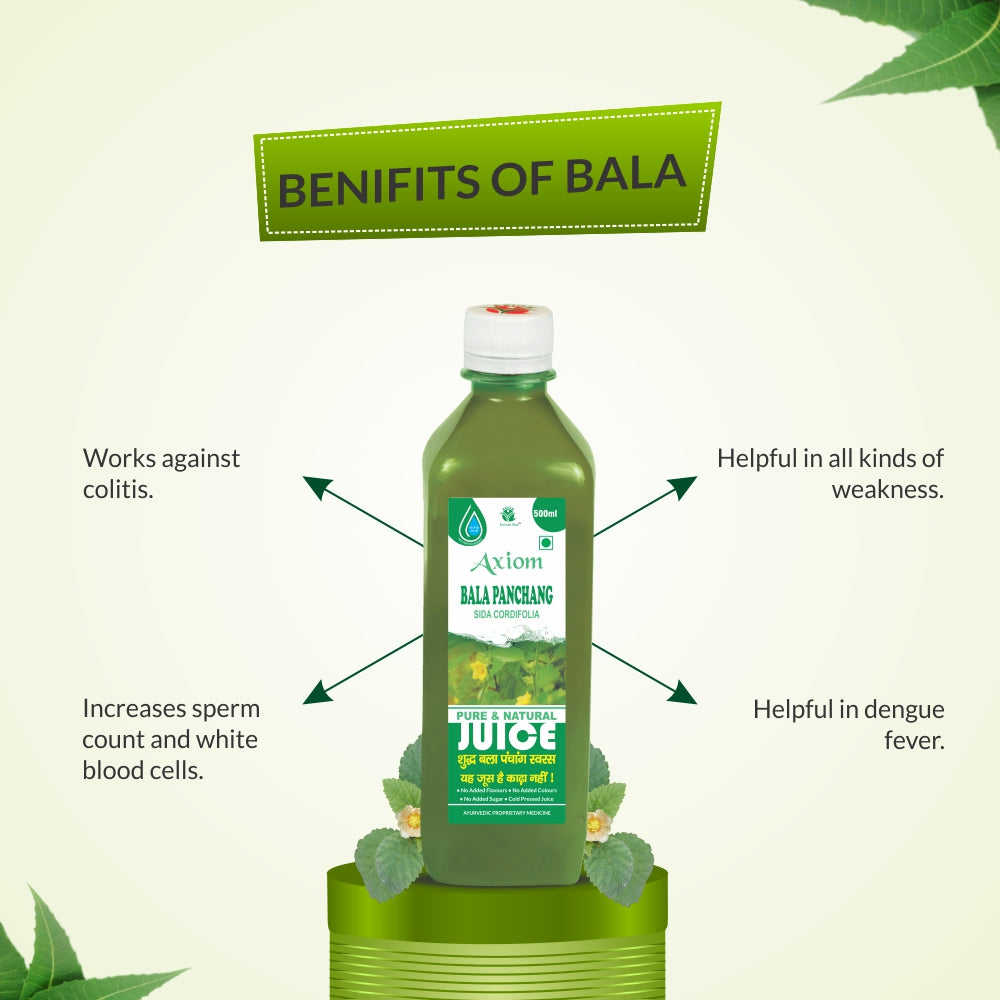 Body Weakness Combo (Urjamrita 15ml + Wheat grass giloye stem 1000ml + Vidarikand 500ml + Shatawar 500ml + Bala Panchang 500ml)