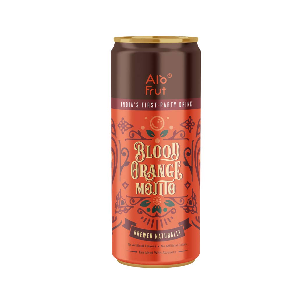 Alo Frut Blood Orange Mojito 250 ml Pack of 6
