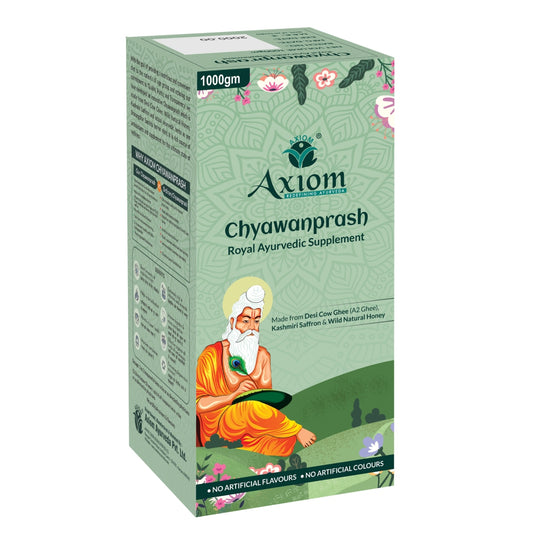 Axiom Royal Ayurvedic Chyawanprash 2x Immunity Booster made with Desi Cow Ghee