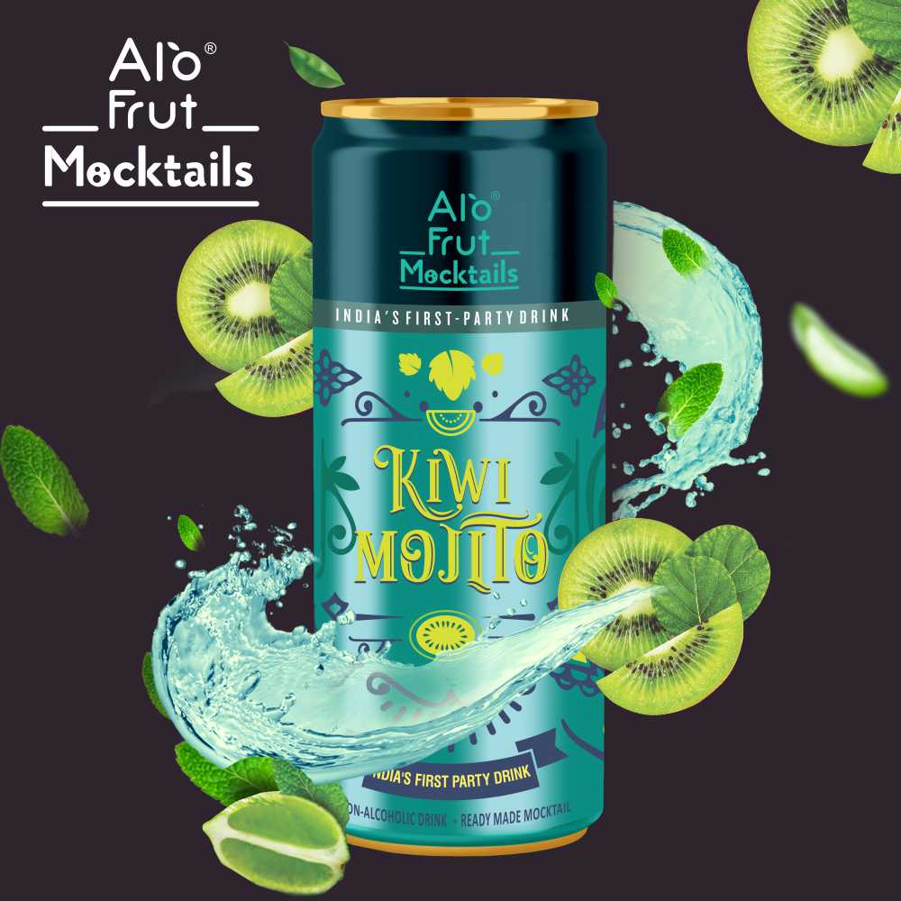 Alo Frut Kiwi Mojito 250 ml Pack of 24