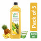 Alo Frut Pineapple Aloevera Chunks & Juice 1 ltr