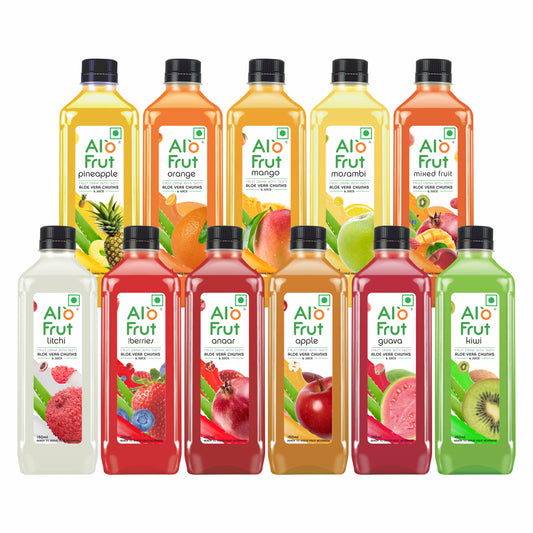 AloFrut Juices Celebration Gift Pack (150ml x 5) (Pack of 12)