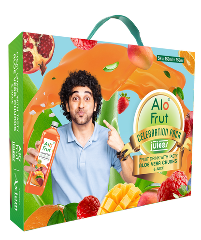 Alo Frut 150ml Gift Pack Front