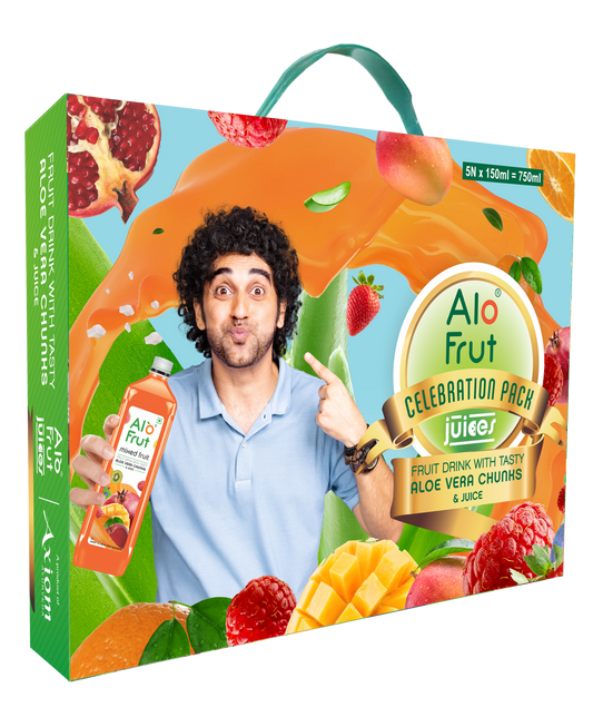 Alo Frut 150ml Gift Pack Front