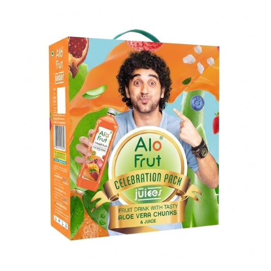 AloFrut Juices Celebration Gift Pack (1L x 2) (Pack of 6)