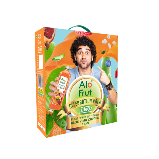 AloFrut Juices Celebration Gift Pack (1L x 2) (Pack of 6)