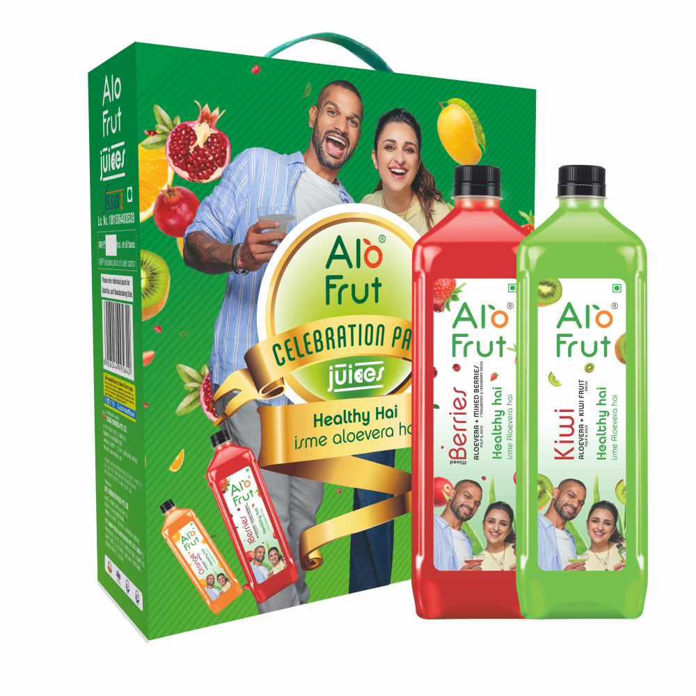 AloFrut Juices Celebration Gift Pack (1L x 2) (Pack of 6)