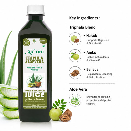 Axiom Triphla Aloevera Juice - 500ml