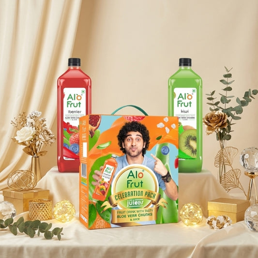 AloFrut Juices Celebration Gift Pack (1L x 2) (Pack of 6)