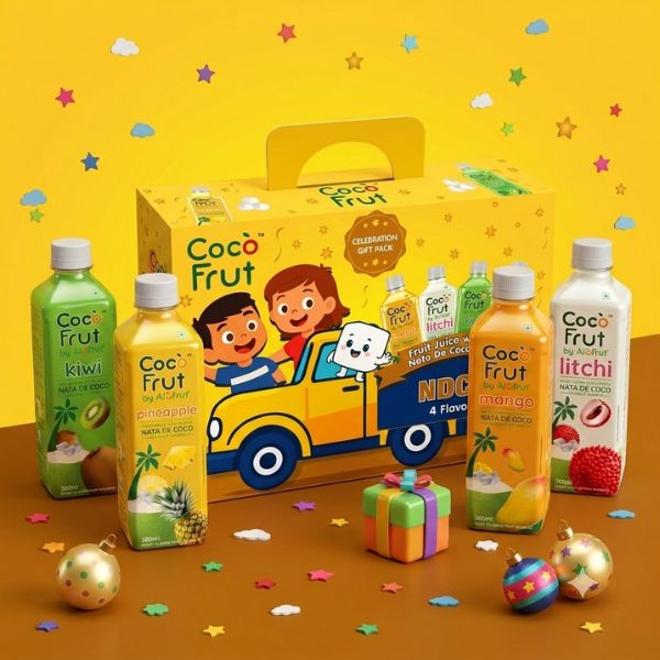 Coco Frut Celebration Fruit Juice Gift Pack - 300ml*4