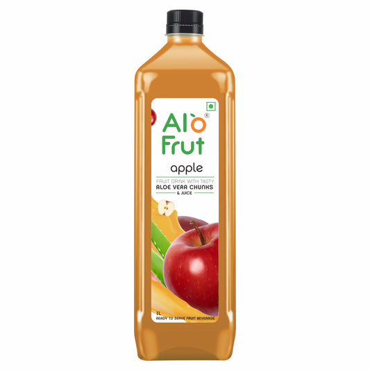 Alo Frut Apple Juice 1L Front