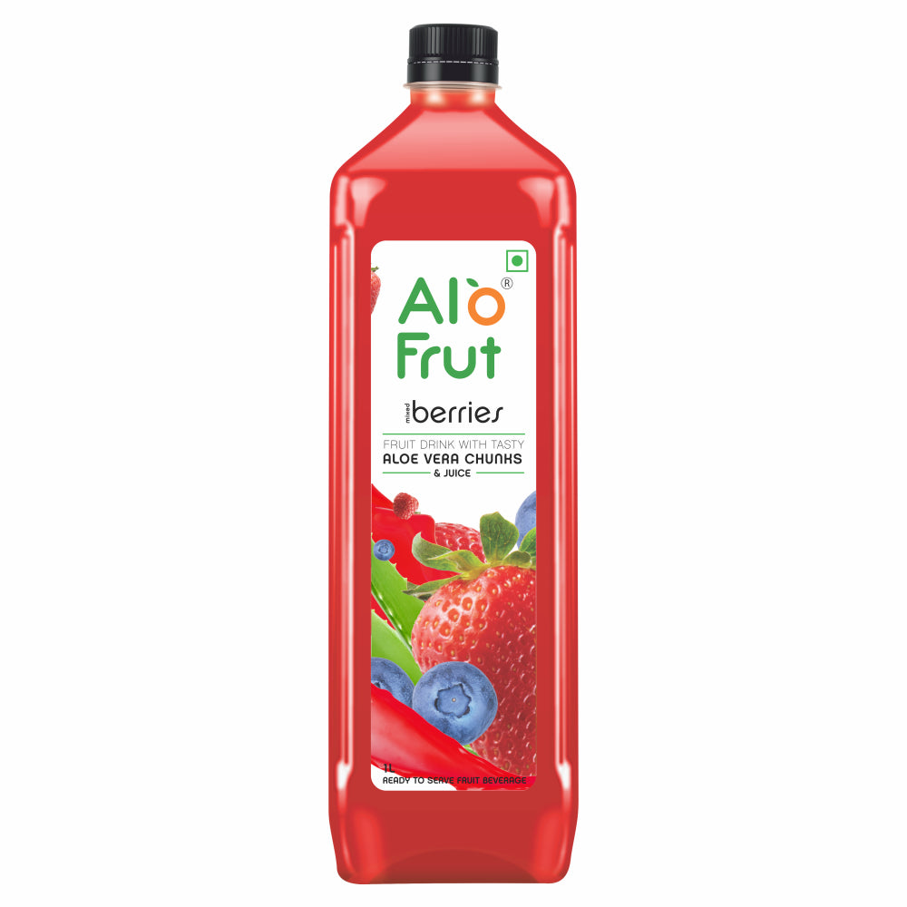 Alo Frut Berries Aloevera Chunks & Juice