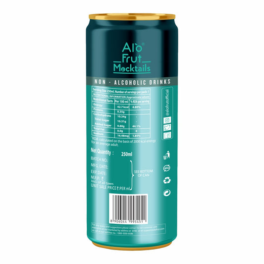 Alo Frut Kiwi Mojito 250Ml Back