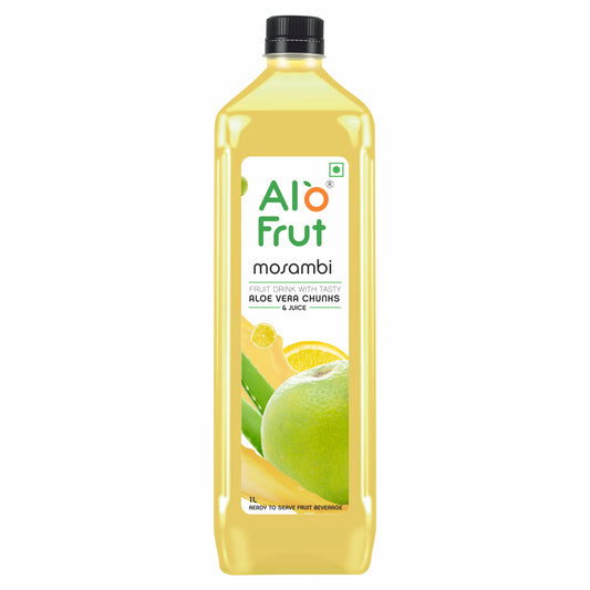 Alo Frut Mosambi Juice 1L Front