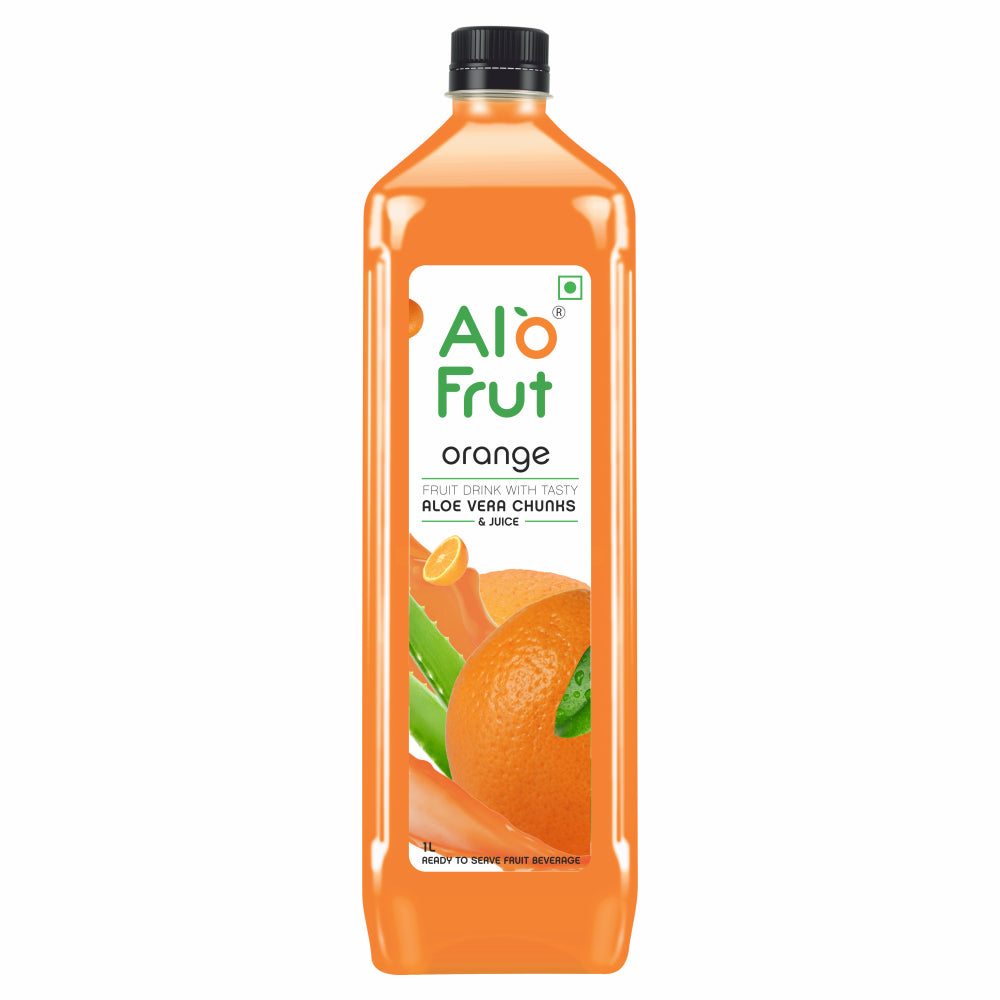 Alo Frut Orange Juice  1L  Front