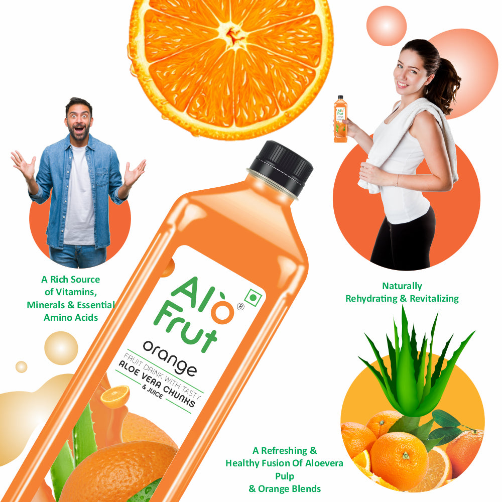 Alo Frut Orange Juice  1L  Model