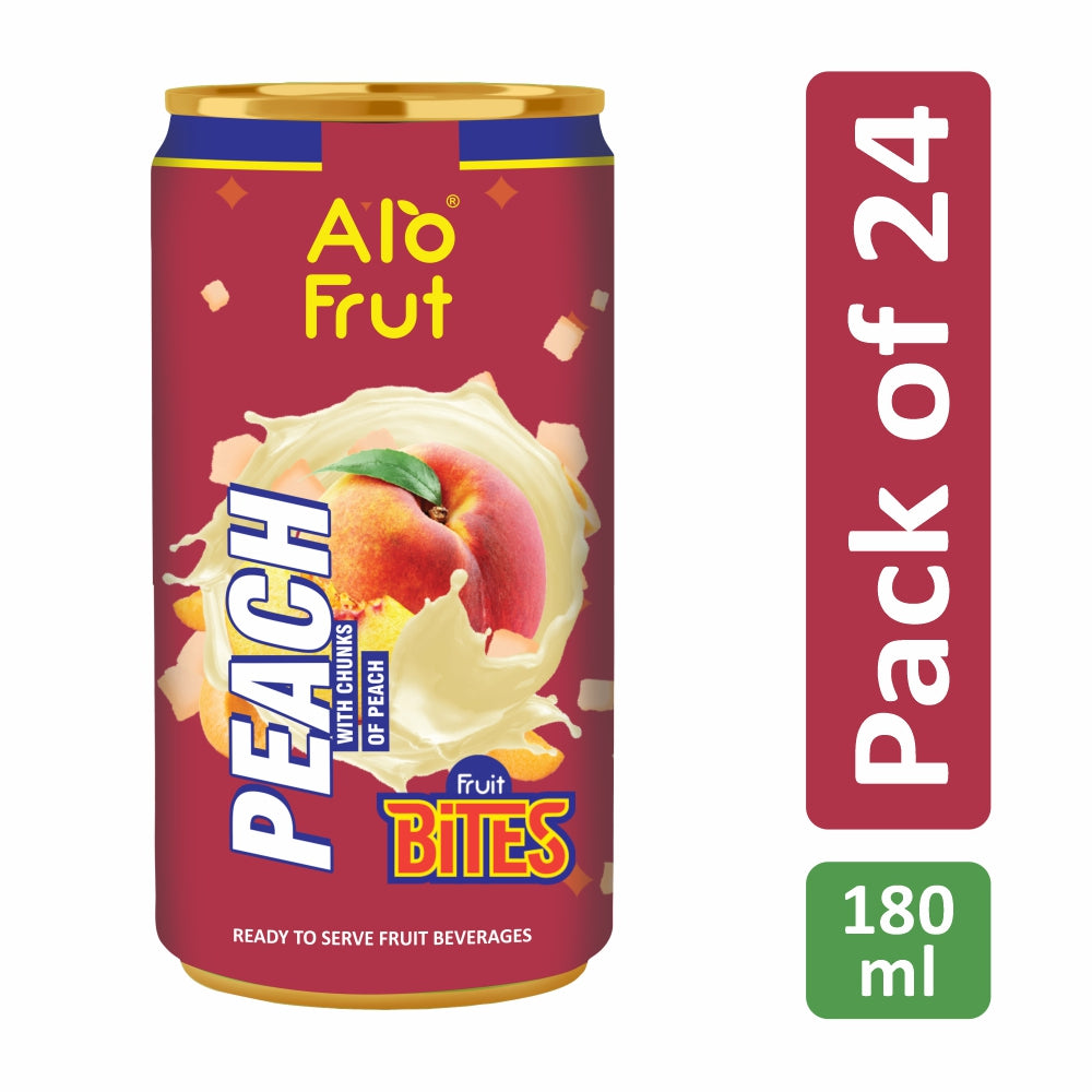 Alo Frut Peach Bites 180ml