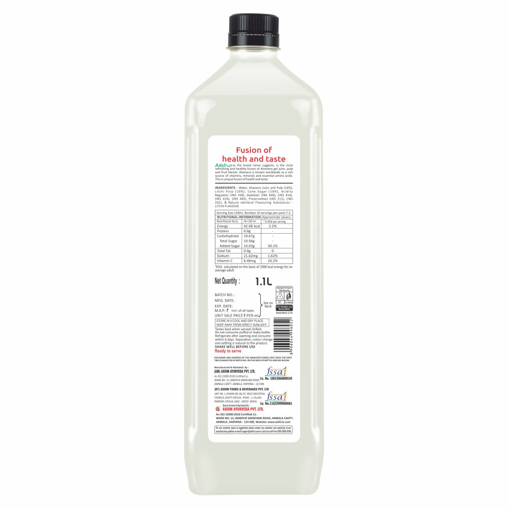 Alo frut Litchi Juice Back 1100ml