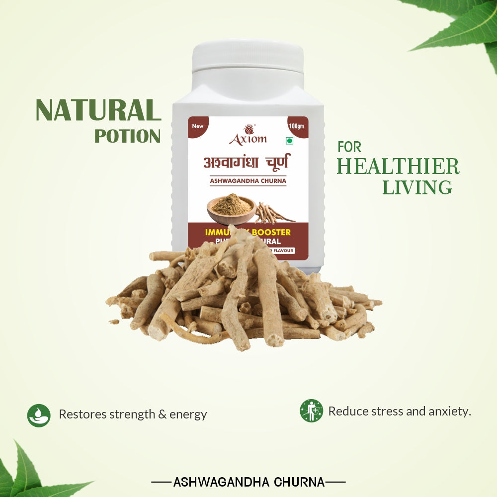 Axiom Ashwagandha Churna 100 gm (Pack of 2)