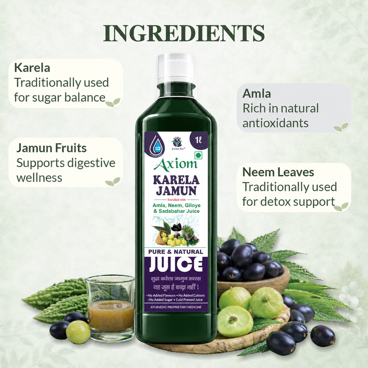 Axiom Karela Jamun Juice