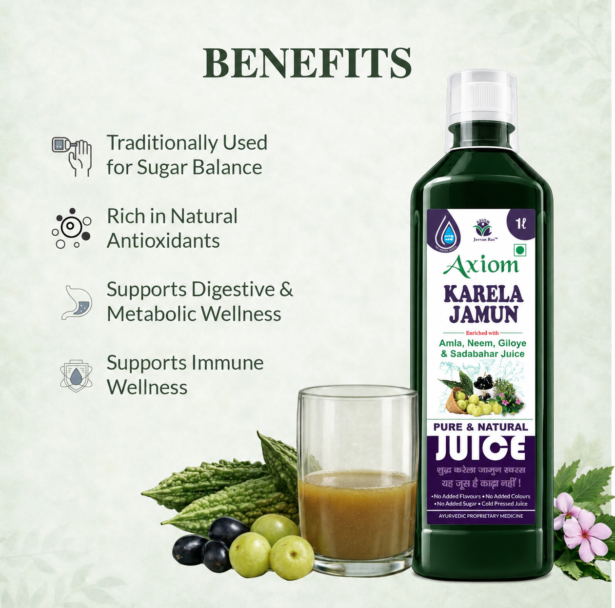 Axiom Karela Jamun Juice