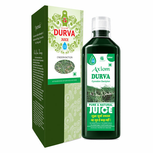Jeevanras Axiom Shavet Durva Juice 500 ml