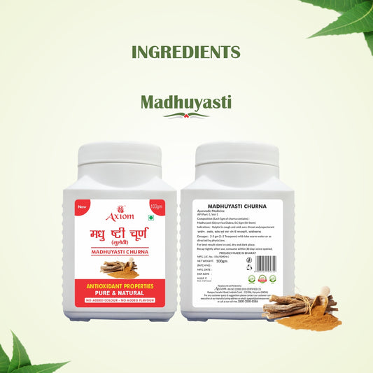 Axiom Madhuyasti Churna 100 gm