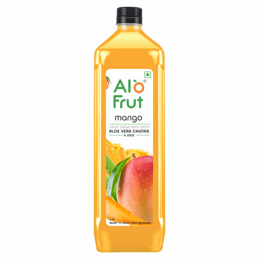 Alo Frut Mango Aloevera Chunks & Juice 1100ml