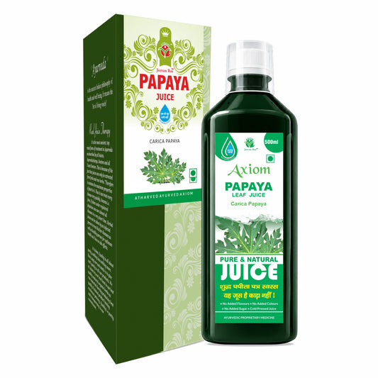 Axiom Papaya Leaf Juice 500ml Pack of (2)
