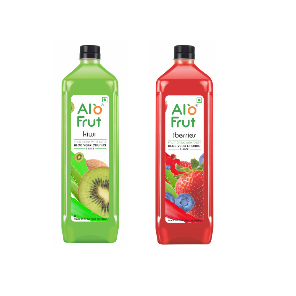 AloFrut Juices Celebration Gift Pack (1000ml x 3) (Pack of 4)