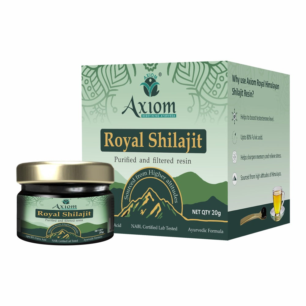 Axiom Royal Himalayan Shilajit Resin - 20G